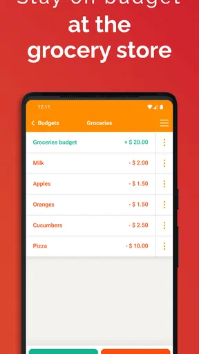 Fudget: Monthly Budget Planner screenshot