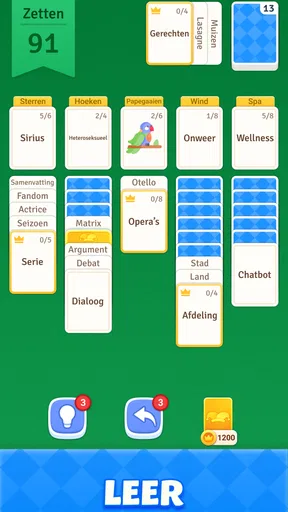 Solitaire Associations Journey screenshot