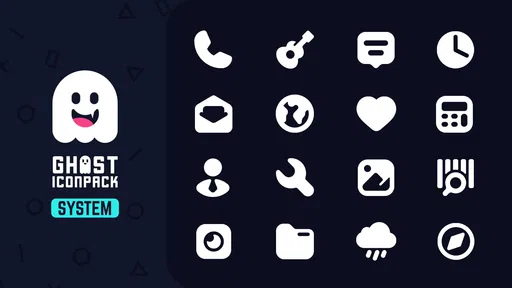 Ghost IconPack screenshot