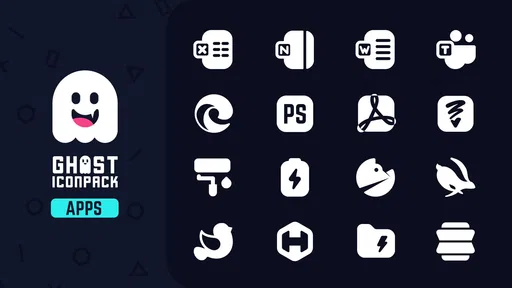 Ghost IconPack screenshot