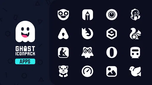 Ghost IconPack screenshot