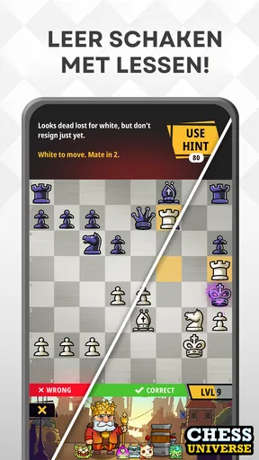 Chess Universe: Speel & Leer screenshot