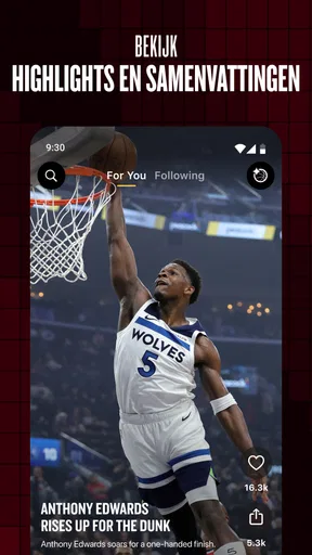 NBA: Live wedstrijden & scores screenshot