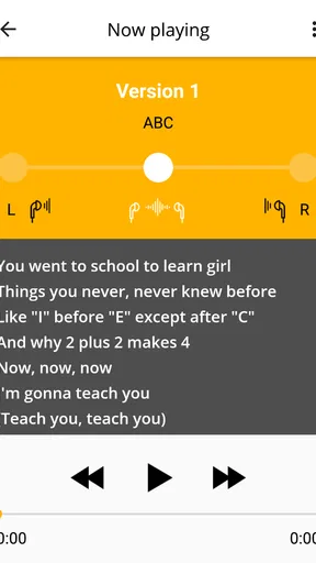 Rehearse - De repetitieapp screenshot