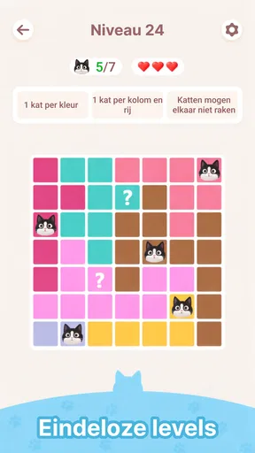 Meowdoku: Breinpuzzels screenshot