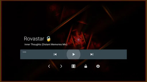 projectM Music Visualizer TV screenshot