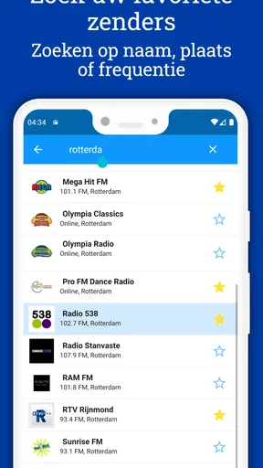 Radio Nederland FM online screenshot