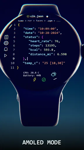 Programmer Watch Face screenshot