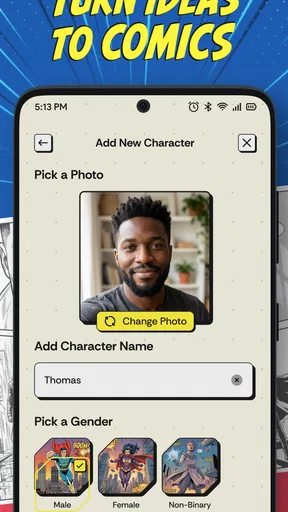 Comics AI: Comic & Manga Maker screenshot