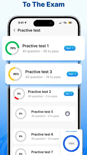 DMV Permit Practice Test 2026 screenshot