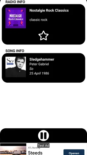Radio België screenshot