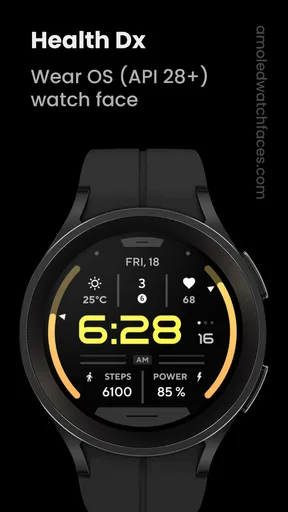 Health Dx: Watch face screenshot