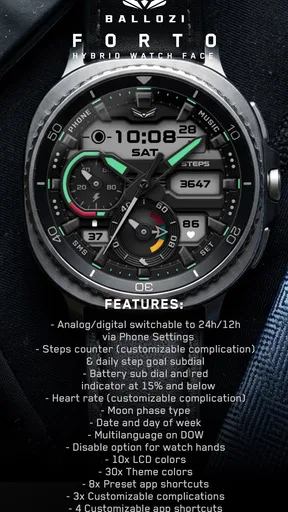 Ballozi FORTO Hybrid Analog screenshot
