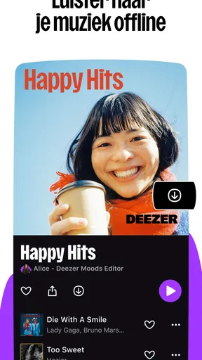 Deezer - Muziek en podcasts screenshot