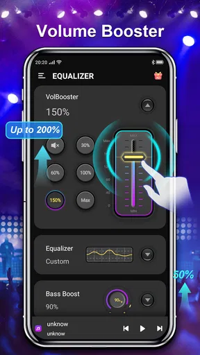 Equalizer & Geluidsverbeteraar screenshot