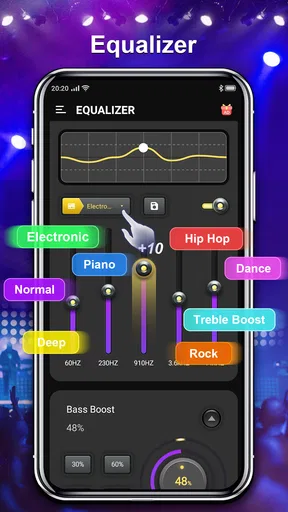 Equalizer & Geluidsverbeteraar screenshot