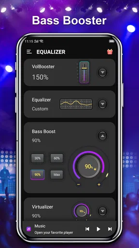Equalizer & Geluidsverbeteraar screenshot