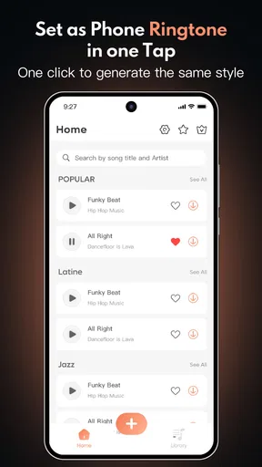 ClipTone: Ringtones & AI Cover screenshot