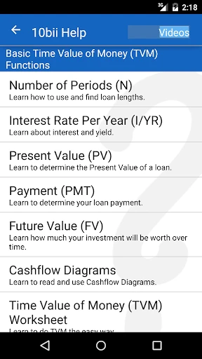 10bii Financial Calculator screenshot