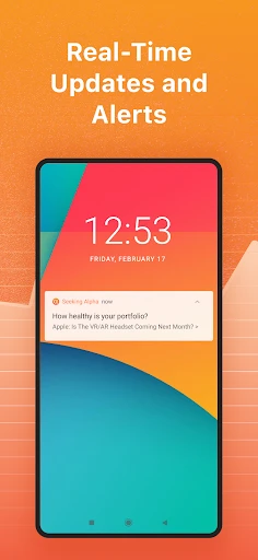 Aandelen, Financieel nieuws screenshot