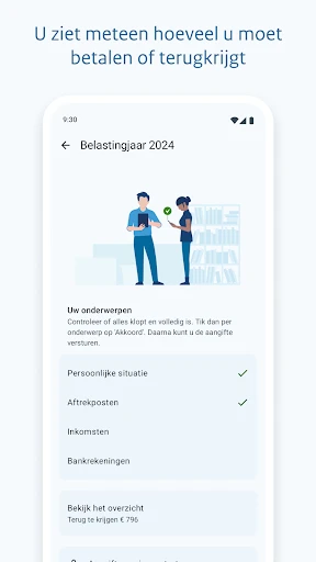 Aangifte Inkomstenbelasting screenshot