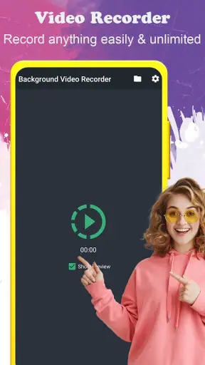 achtergrondvideorecorder screenshot