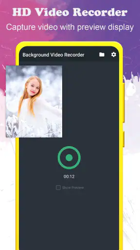 achtergrondvideorecorder screenshot