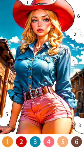Adult Sexy Coloring Games screenshot