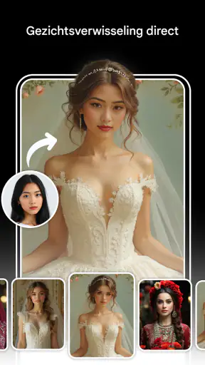 AI Gezich wissel: Foto editor screenshot
