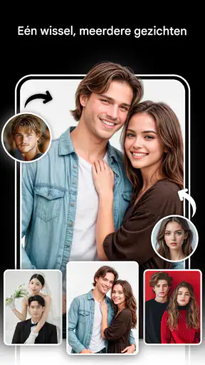 AI Gezich wissel: Foto editor screenshot