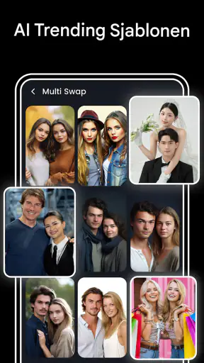 AI Gezich wissel: Foto editor screenshot