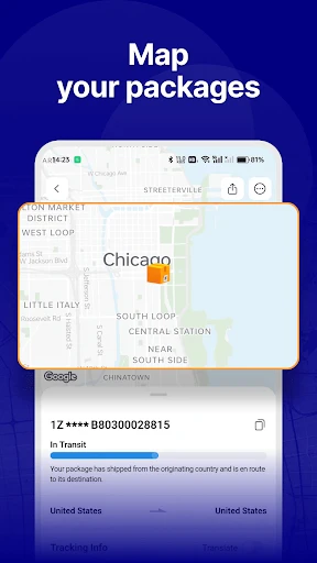 ALLES-IN-ÉÉN PAKKET TRACKING screenshot