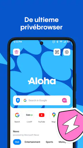 Aloha Browser - Private VPN screenshot