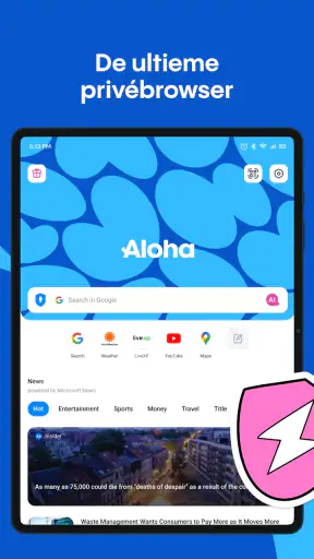 Aloha Browser - Private VPN screenshot