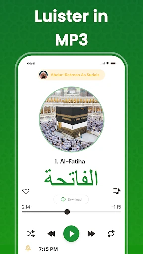 AlQuran Compleet Offline lezen screenshot