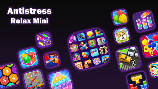anti-stress puzzelspel screenshot