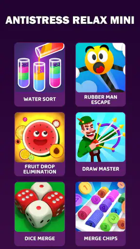 anti-stress puzzelspel screenshot