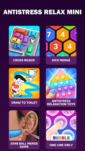 anti-stress puzzelspel screenshot