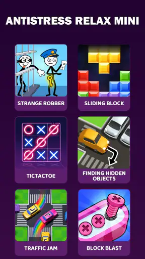 anti-stress puzzelspel screenshot