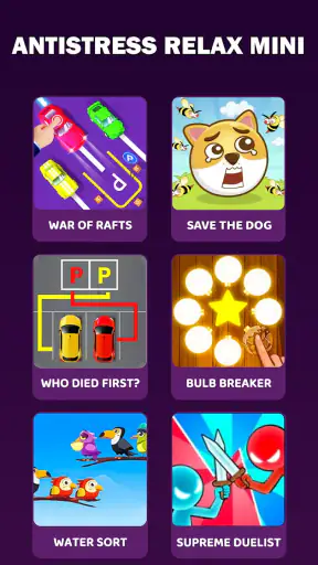 anti-stress puzzelspel screenshot