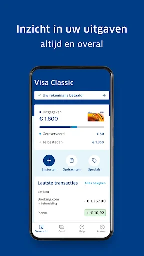 ANWB Creditcard screenshot