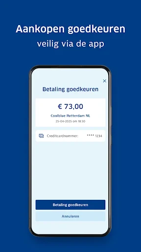 ANWB Creditcard screenshot