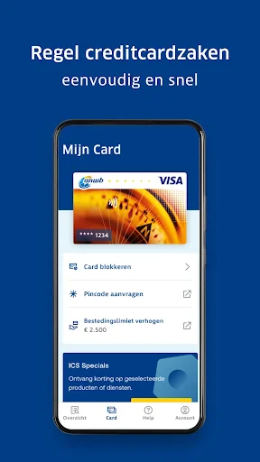 ANWB Creditcard screenshot