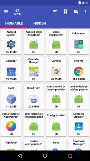 AppMgr Pro III (App 2 SD) screenshot