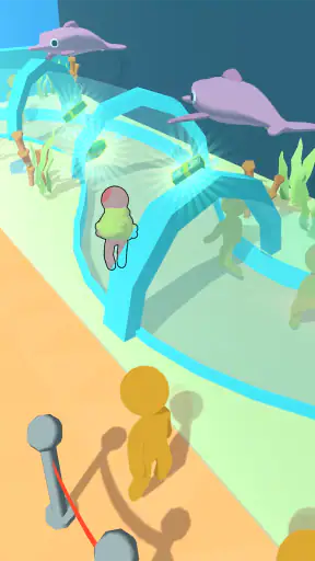 Aquarium Land: Vissekom Wereld screenshot