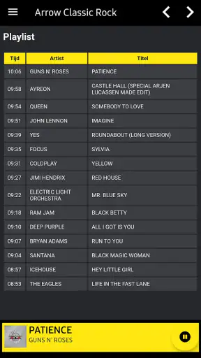 Arrow Classic Rock screenshot