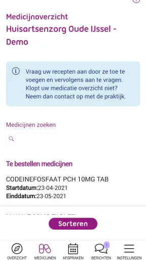 Arts op zak screenshot