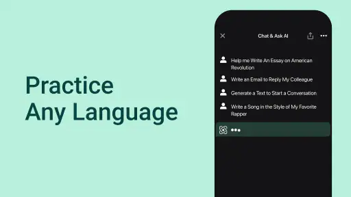 Ask AI - Chat with AI Chatbot screenshot