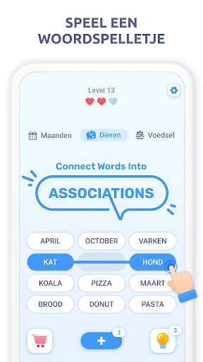 Associations: Woordspelletjes screenshot