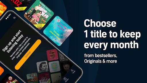 Audible Audioboeken van Amazon screenshot